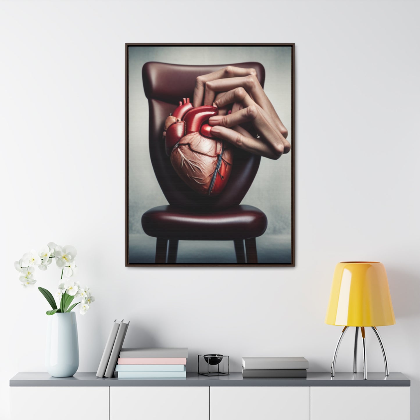 'Aortic Digitalis' Gallery Canvas Wraps, W/Frame