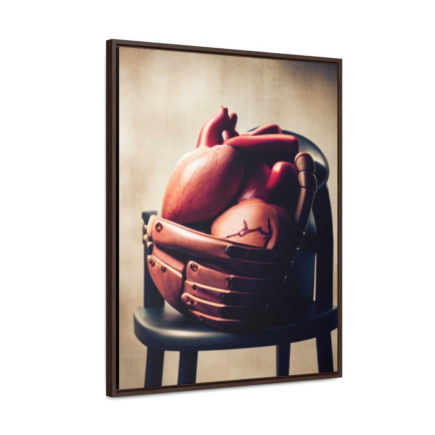 'Cor-Buccina' Gallery Canvas Wraps, Vertical Frame