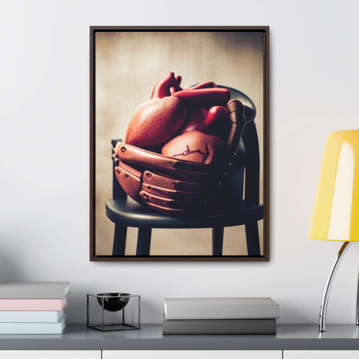 'Cor-Buccina' Gallery Canvas Wraps, Vertical Frame