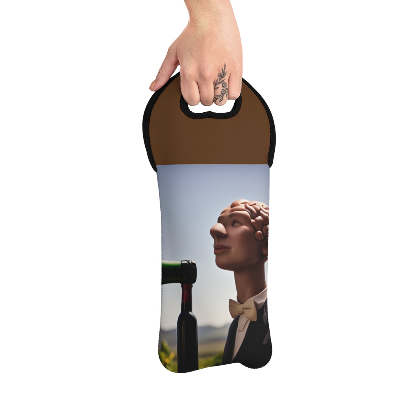 'Please Sir' Wine Tote Bag