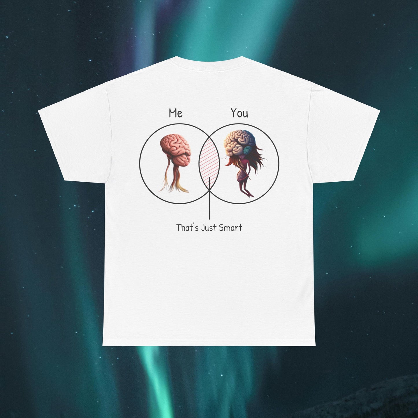 'Us, Thats Smart' -His- Unisex Heavy Cotton Tee