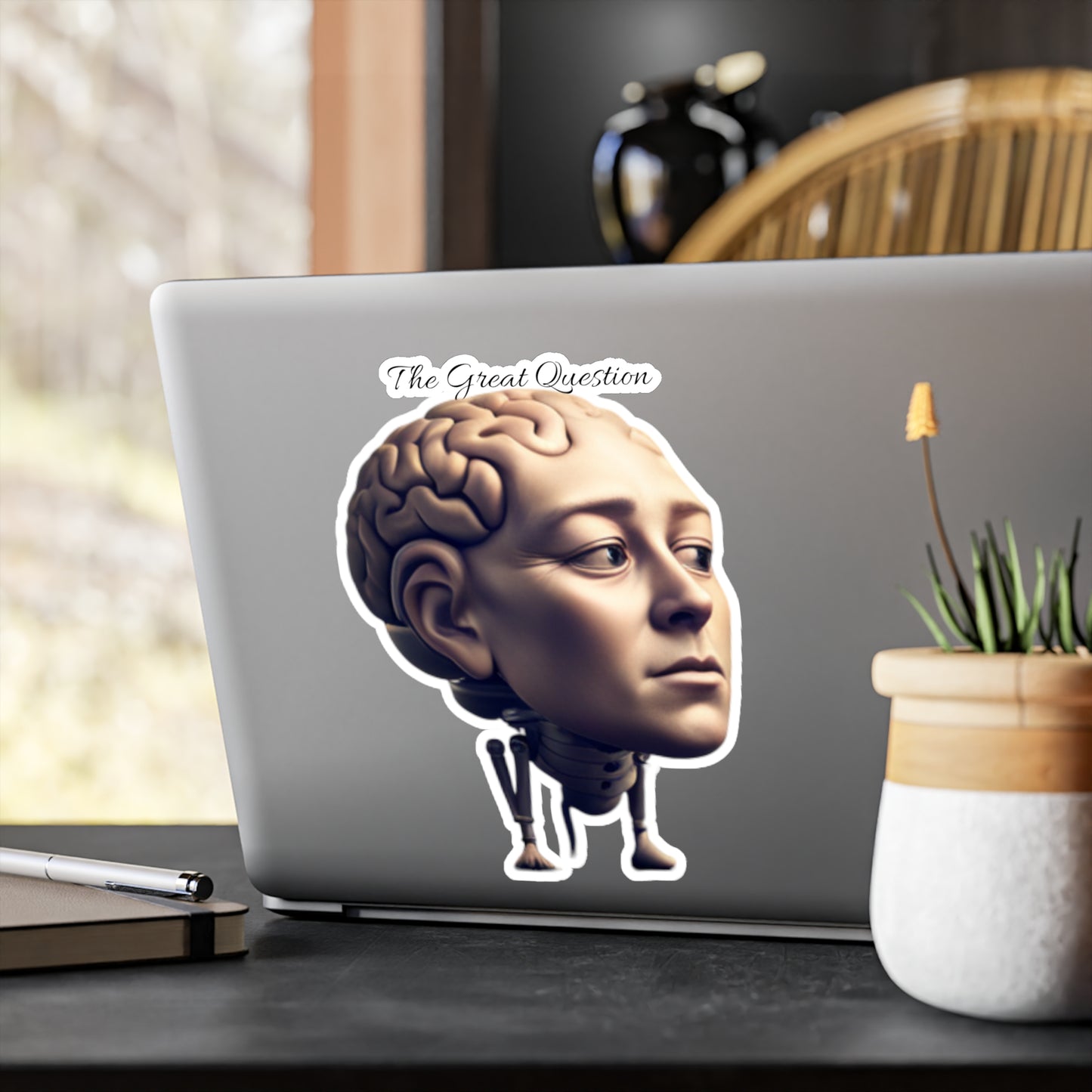 'Sir Ponder' Kiss-Cut Vinyl Decals