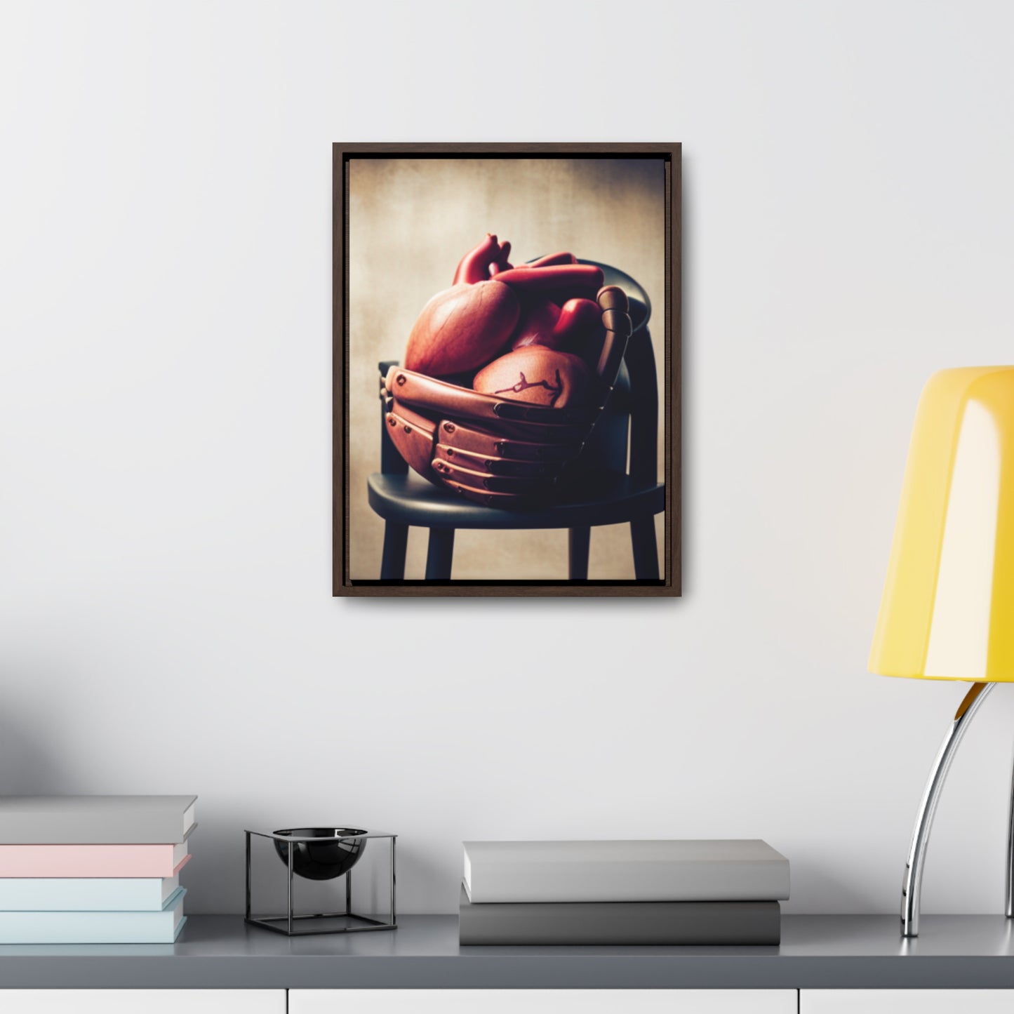 'Cor-Buccina' Gallery Canvas Wraps, Vertical Frame
