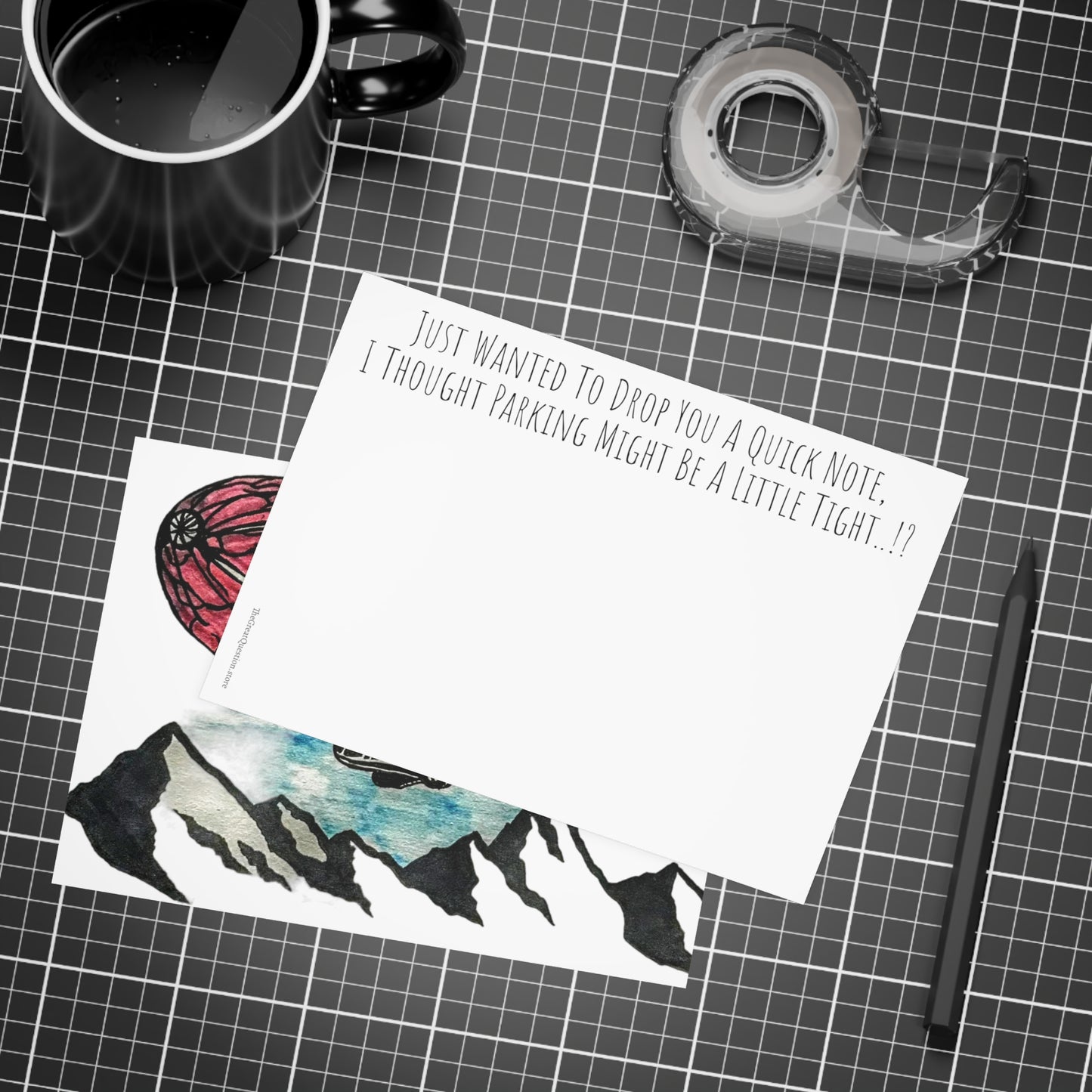 'A Quick Note' Postcard Bundles (envelopes included)