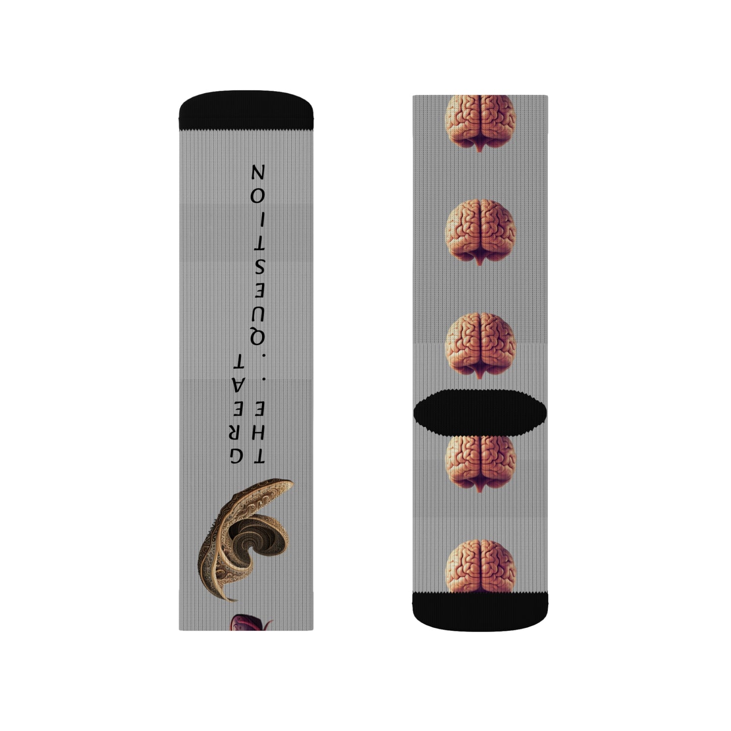 'Abstract lil' Head' Sublimation Socks