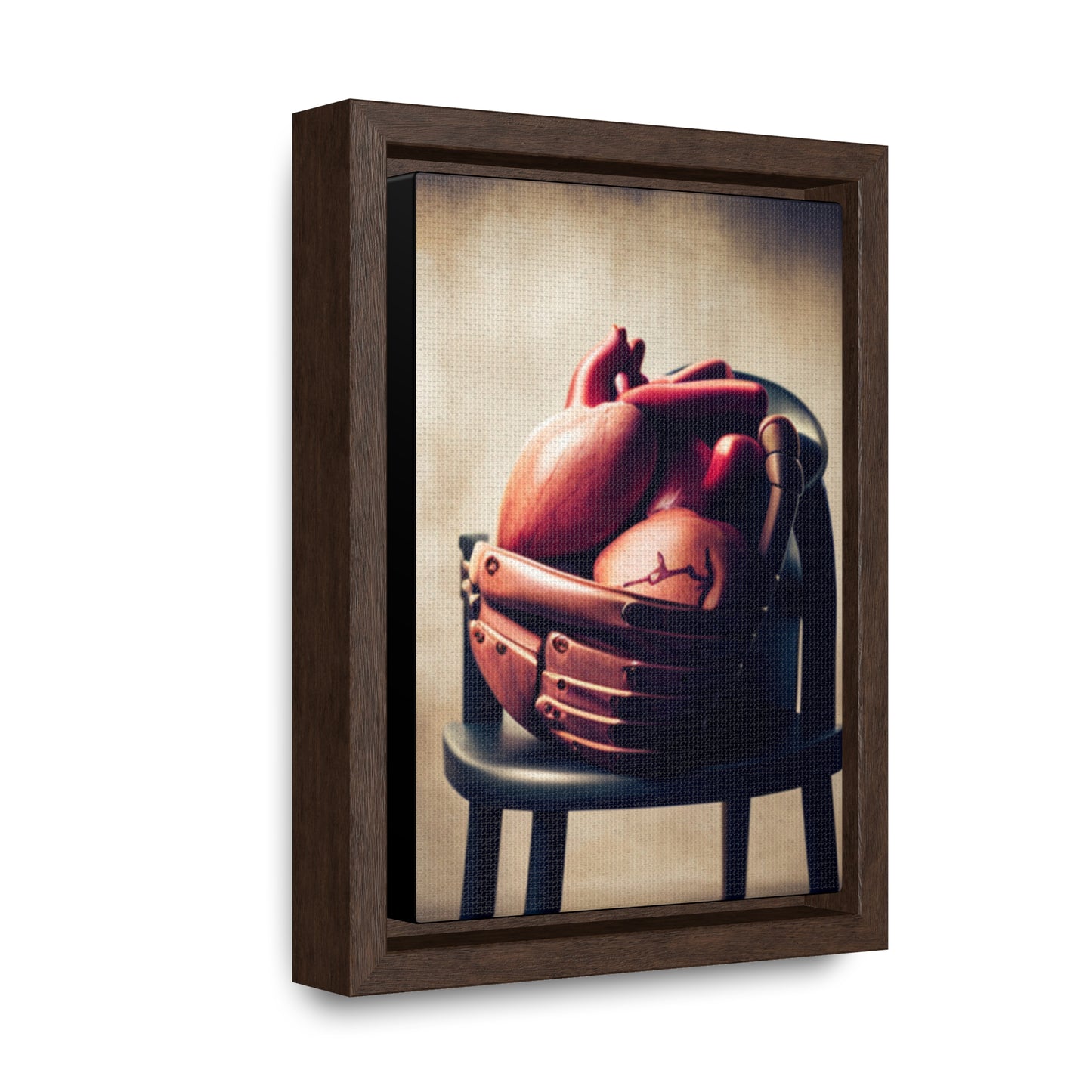 'Cor-Buccina' Gallery Canvas Wraps, Vertical Frame