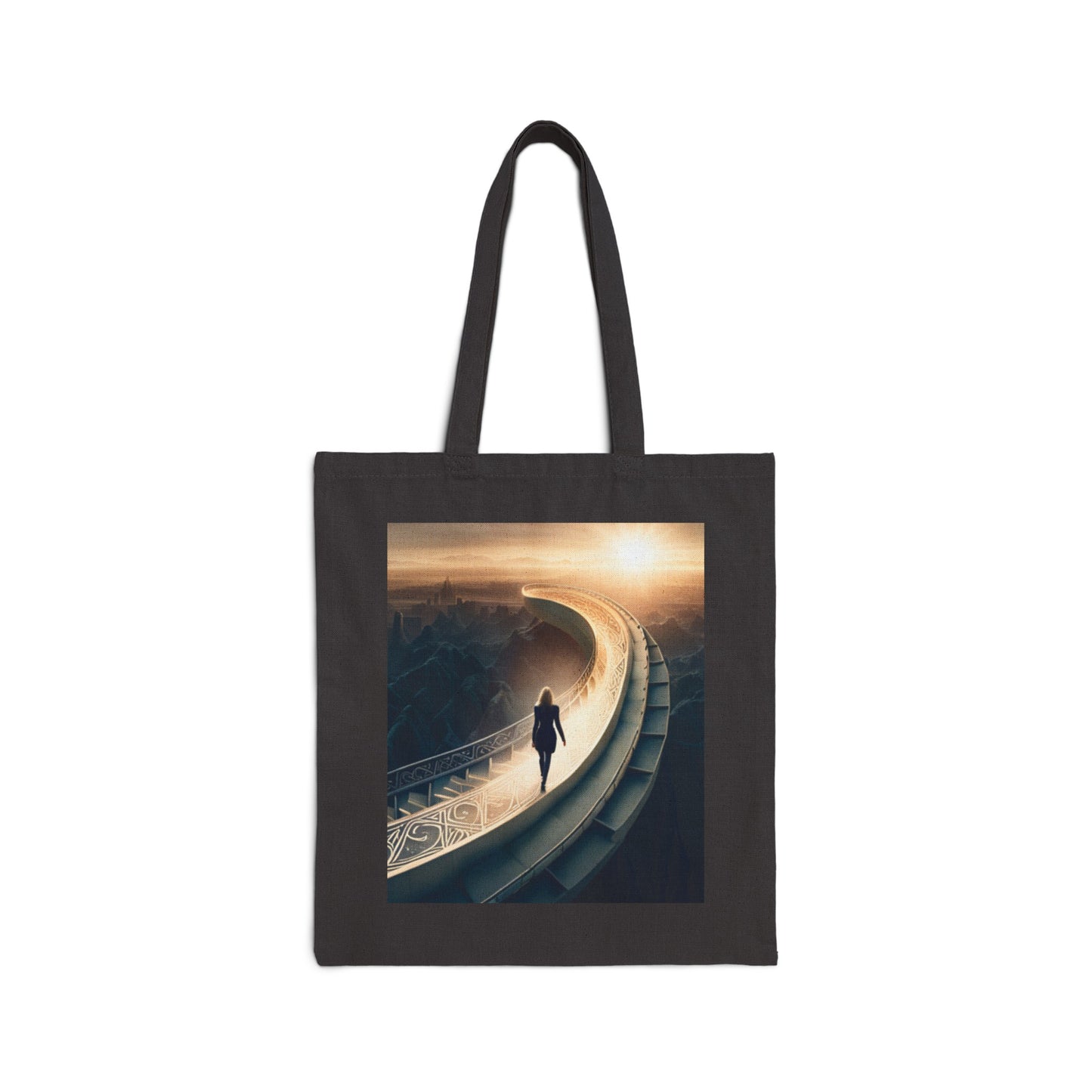 'Going...' Cotton Canvas Tote Bag