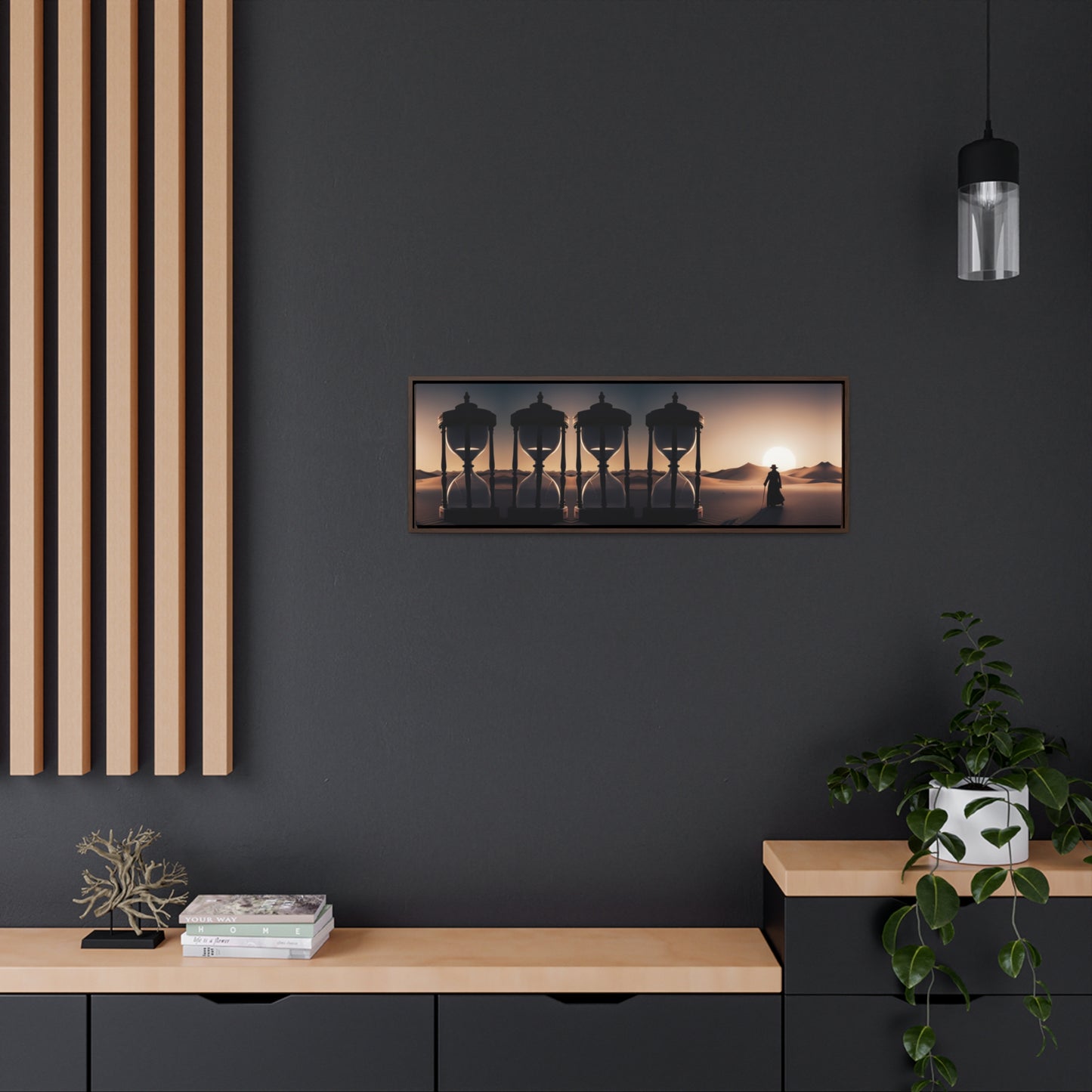 "DEJA' VU" Gallery Canvas Wraps, Horizontal Frame