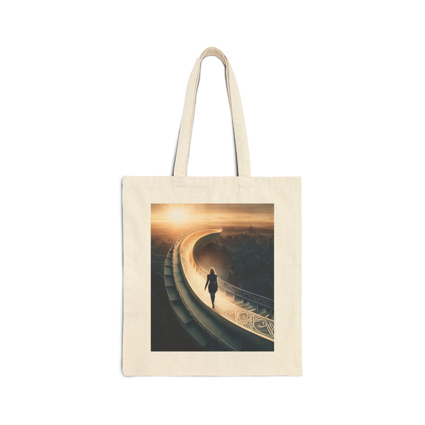 'Going...' Cotton Canvas Tote Bag