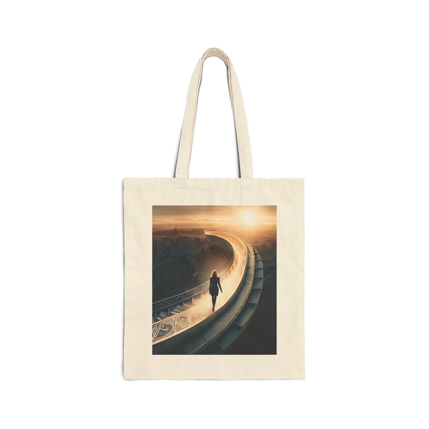 'Going...' Cotton Canvas Tote Bag