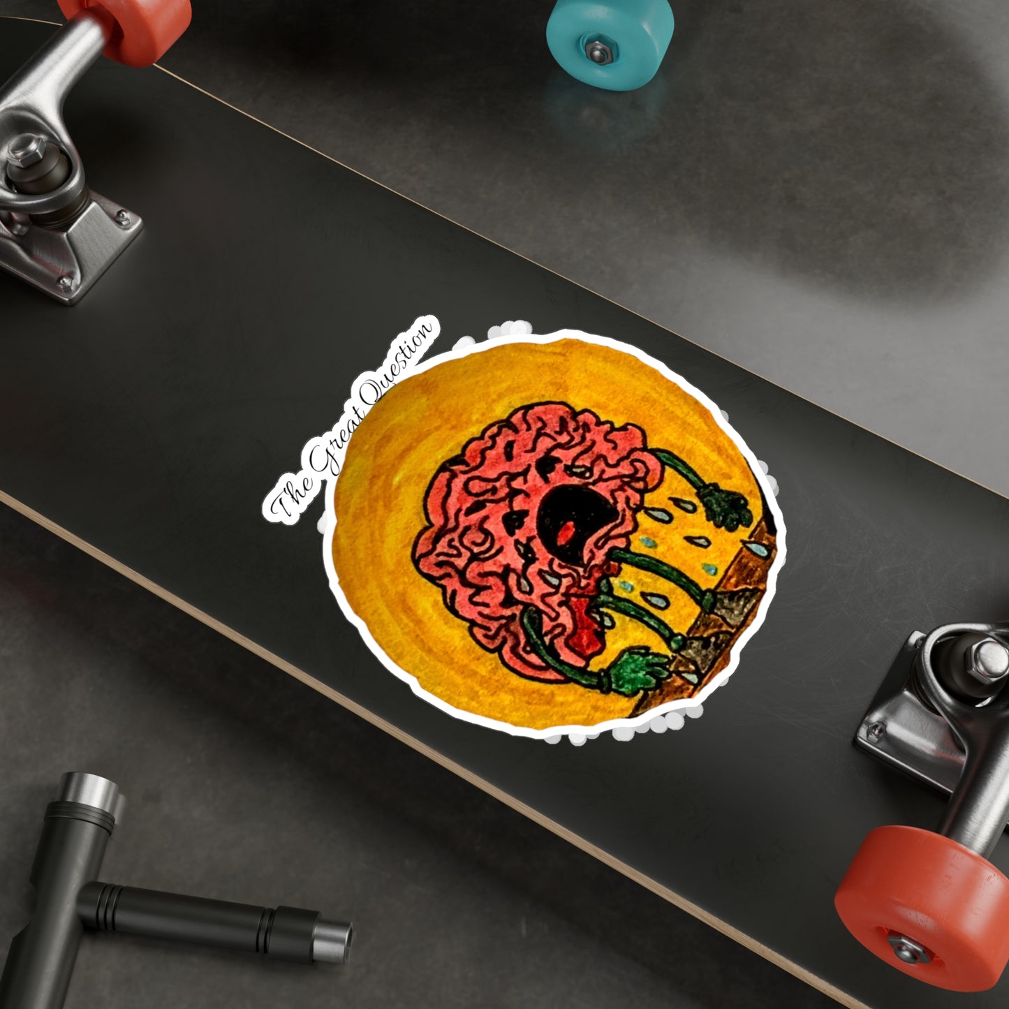 'Wahhh!' Kiss-Cut Vinyl Decals