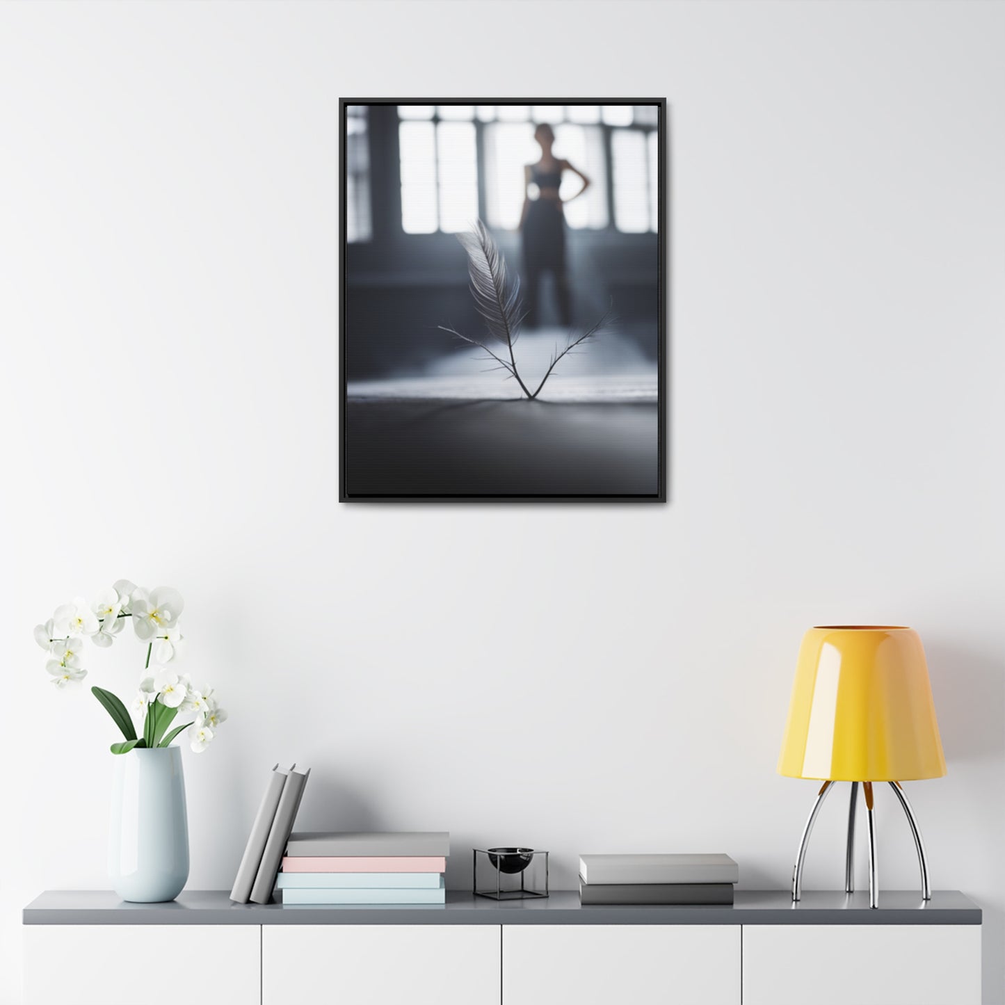 'Waits IsaBella' Gallery Canvas Wraps, W/Frame
