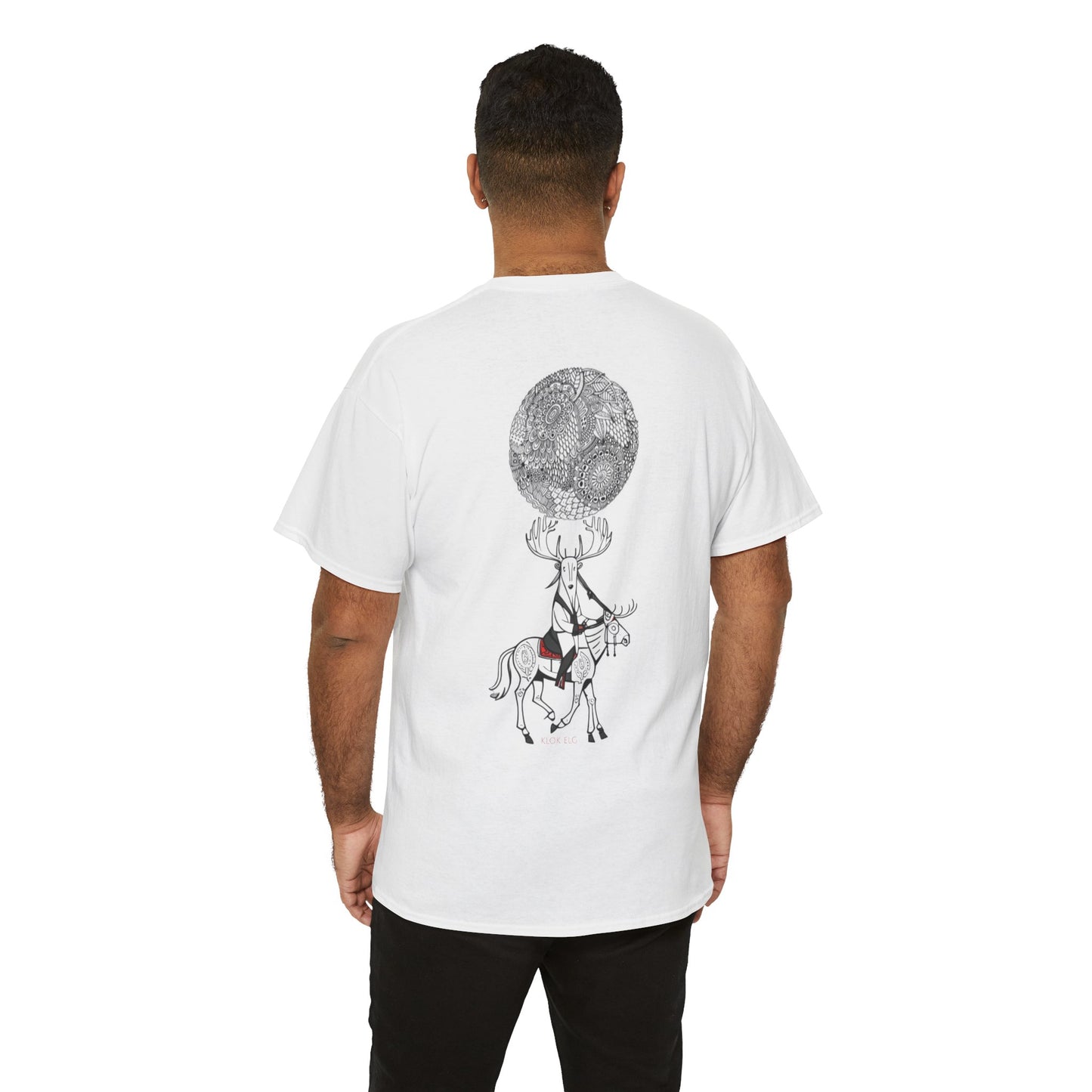 'Universal Moose' Unisex Heavy Cotton Tee