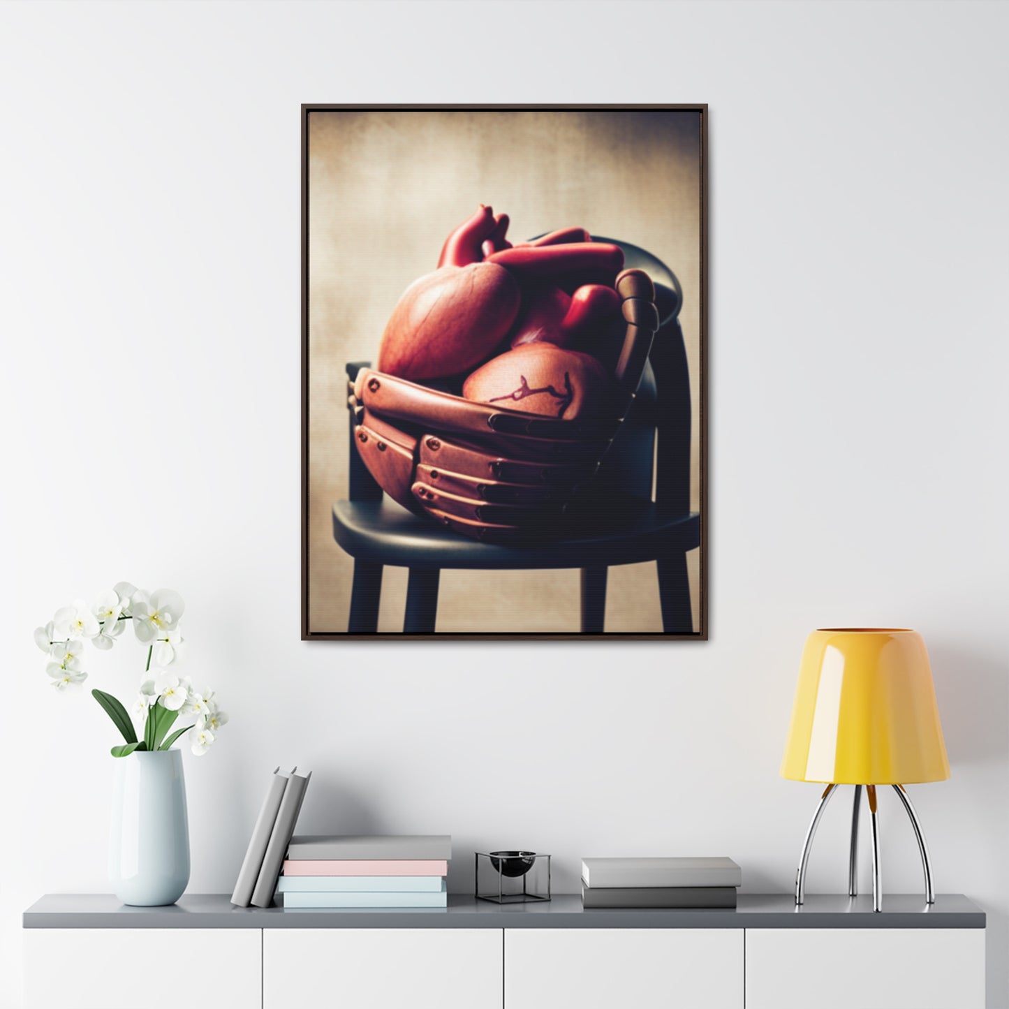'Cor-Buccina' Gallery Canvas Wraps, Vertical Frame