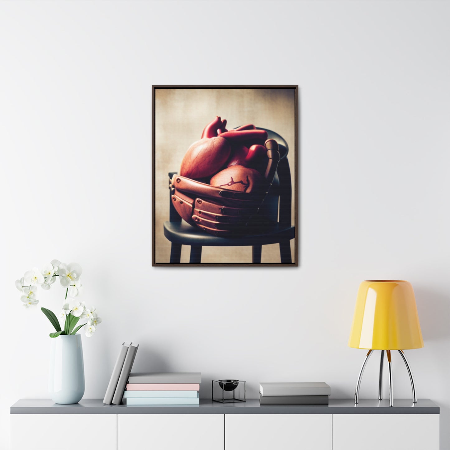'Cor-Buccina' Gallery Canvas Wraps, Vertical Frame