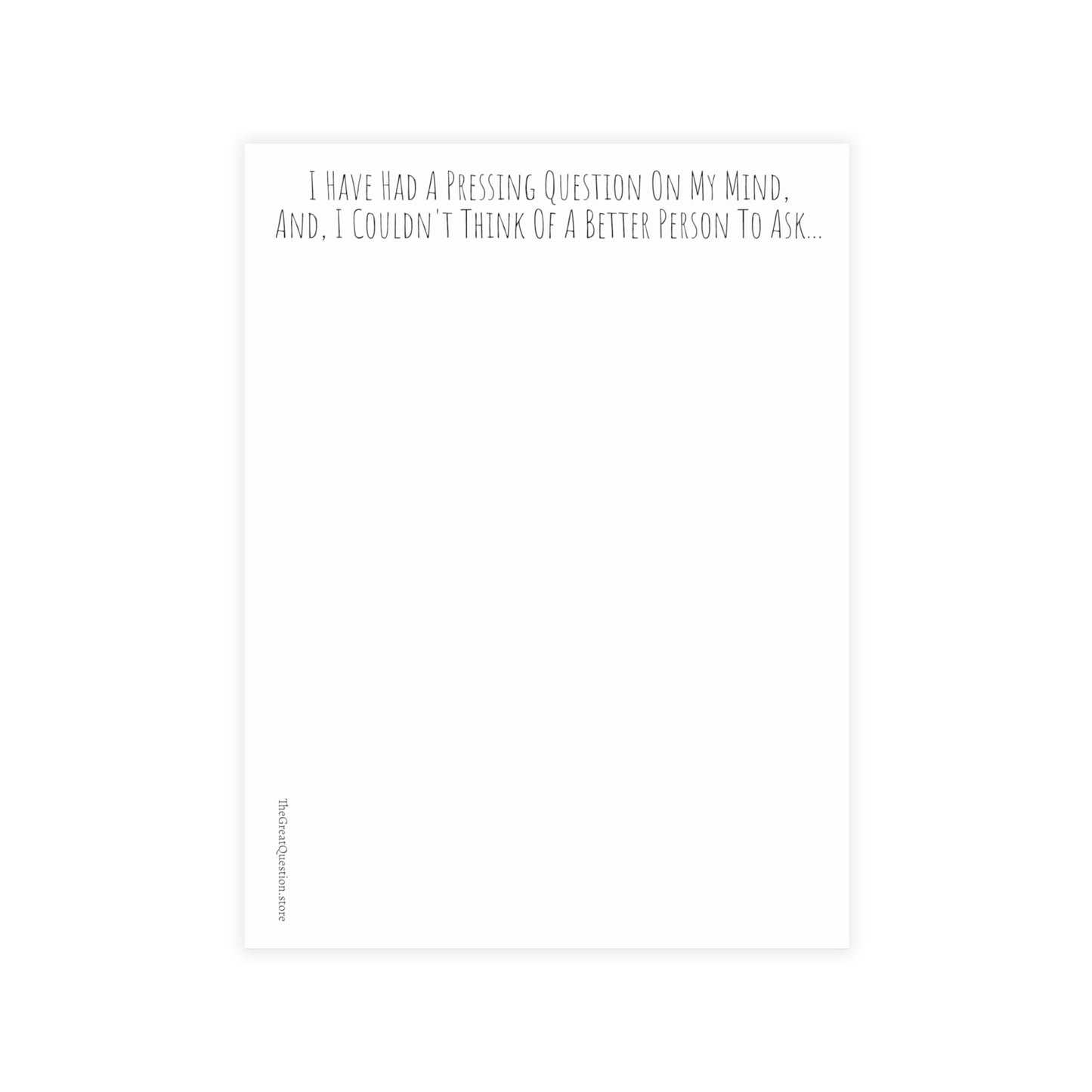 'A Quick Note VI' Postcard Bundles (envelopes included)