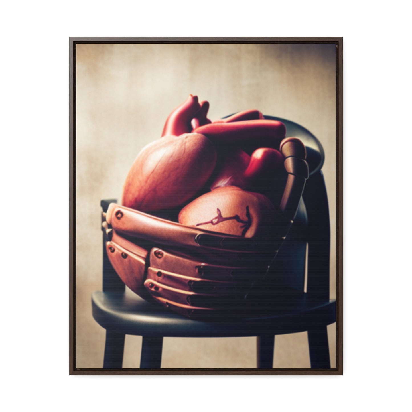 'Cor-Buccina' Gallery Canvas Wraps, Vertical Frame