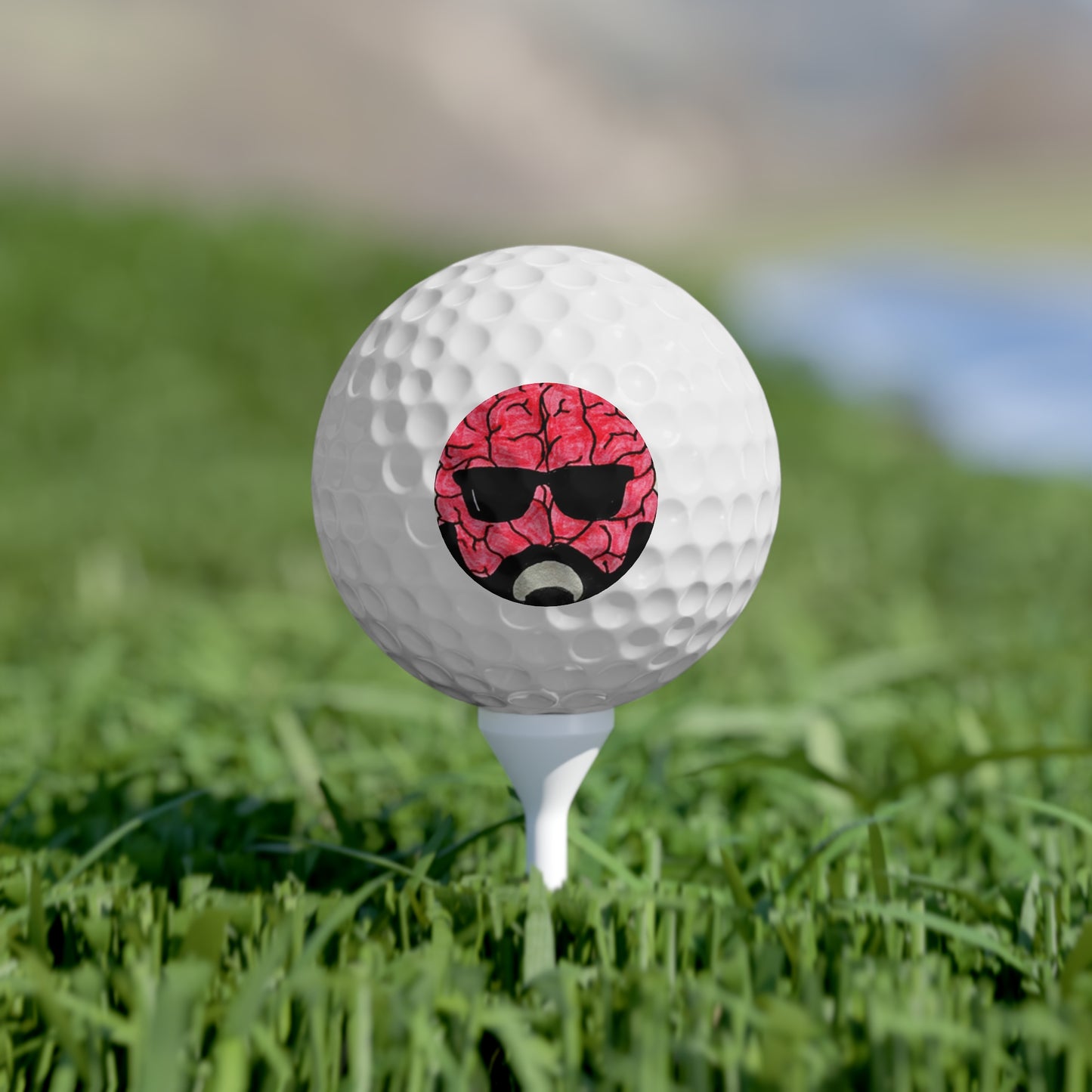 Cool Brain Golf Balls