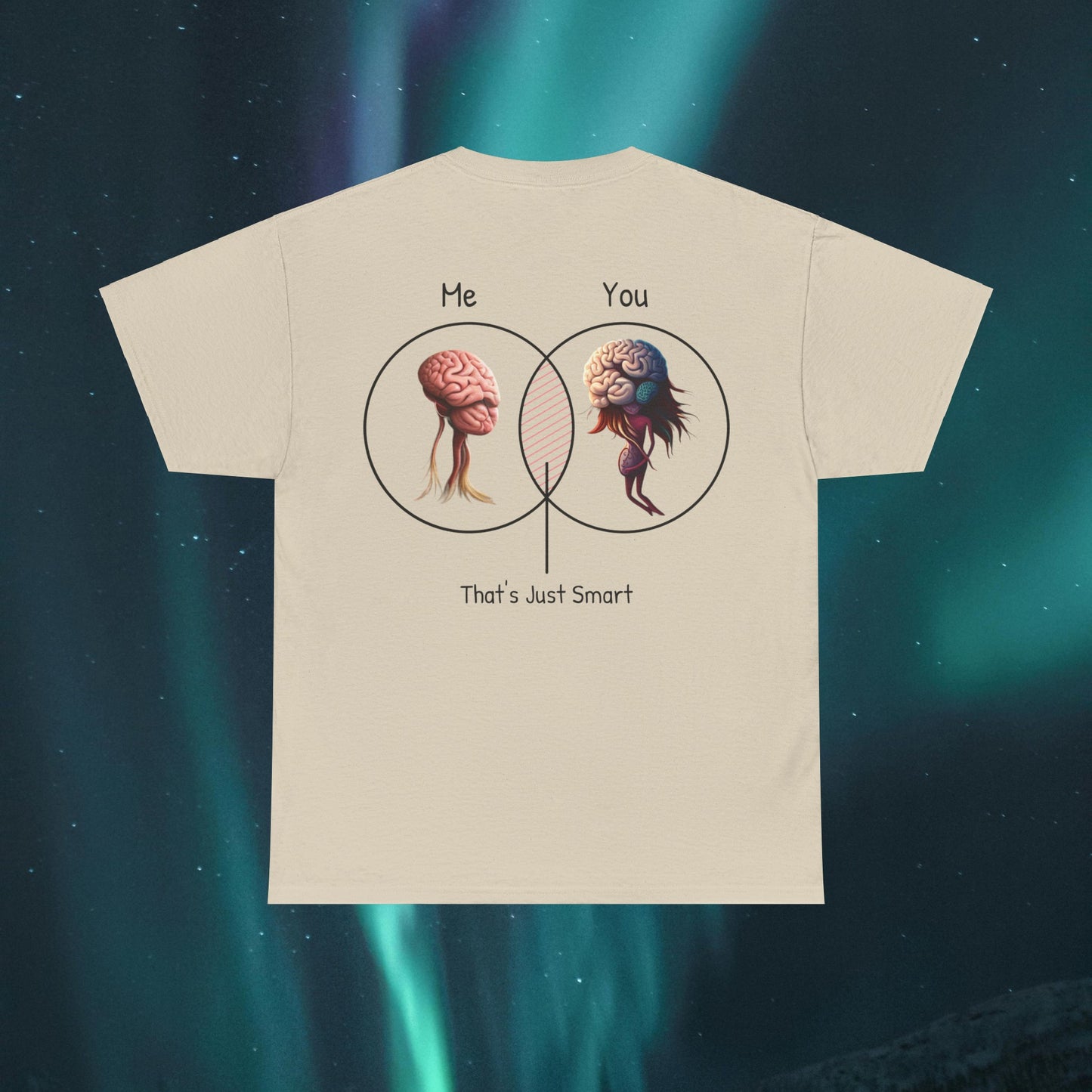 'Us, Thats Smart' -His- Unisex Heavy Cotton Tee
