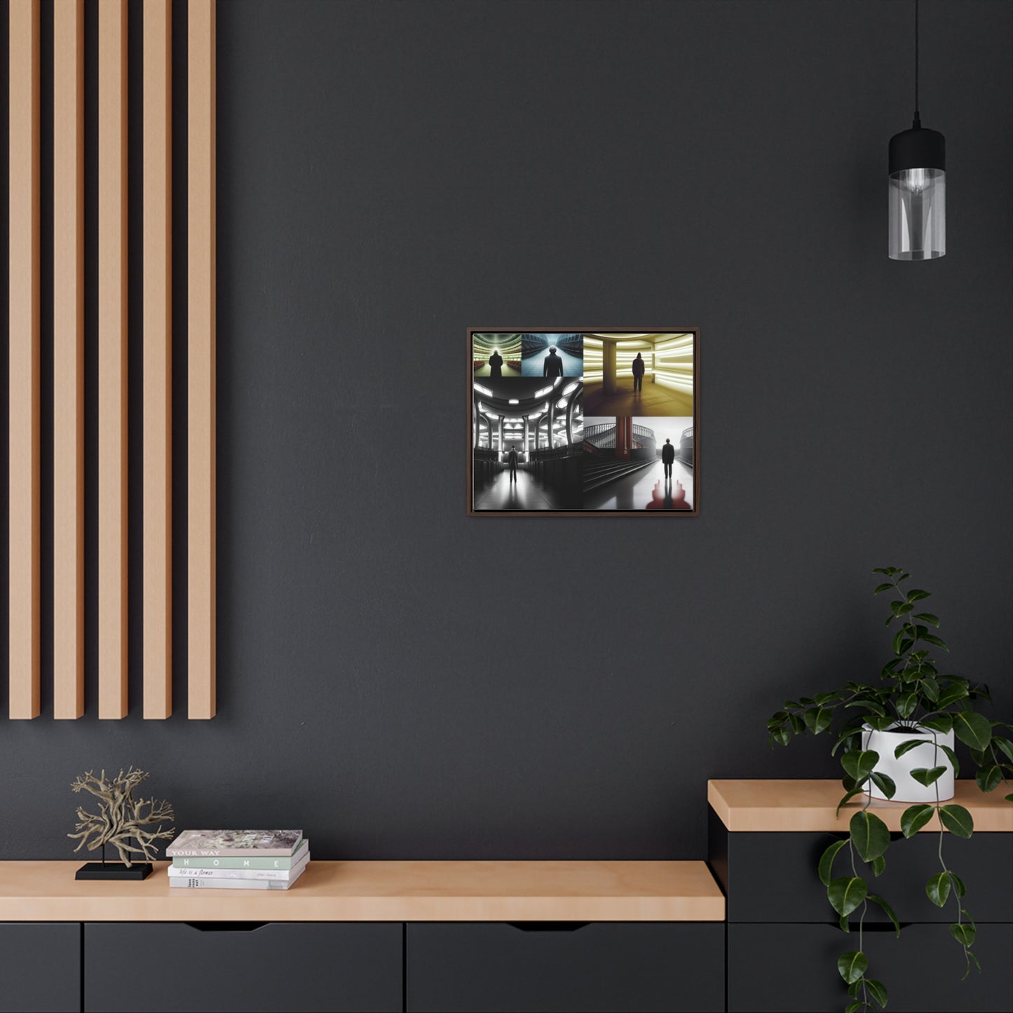 'Into The Light' Gallery Canvas Wraps, Horizontal Frame