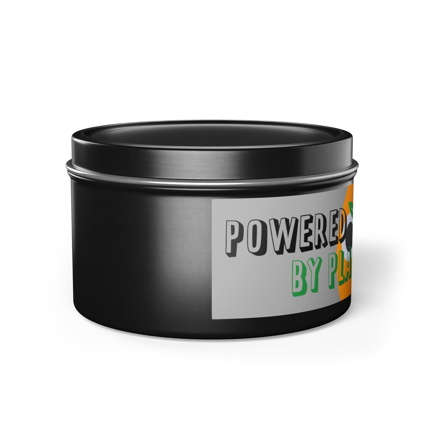 "Powered by Plants" Tin Candles