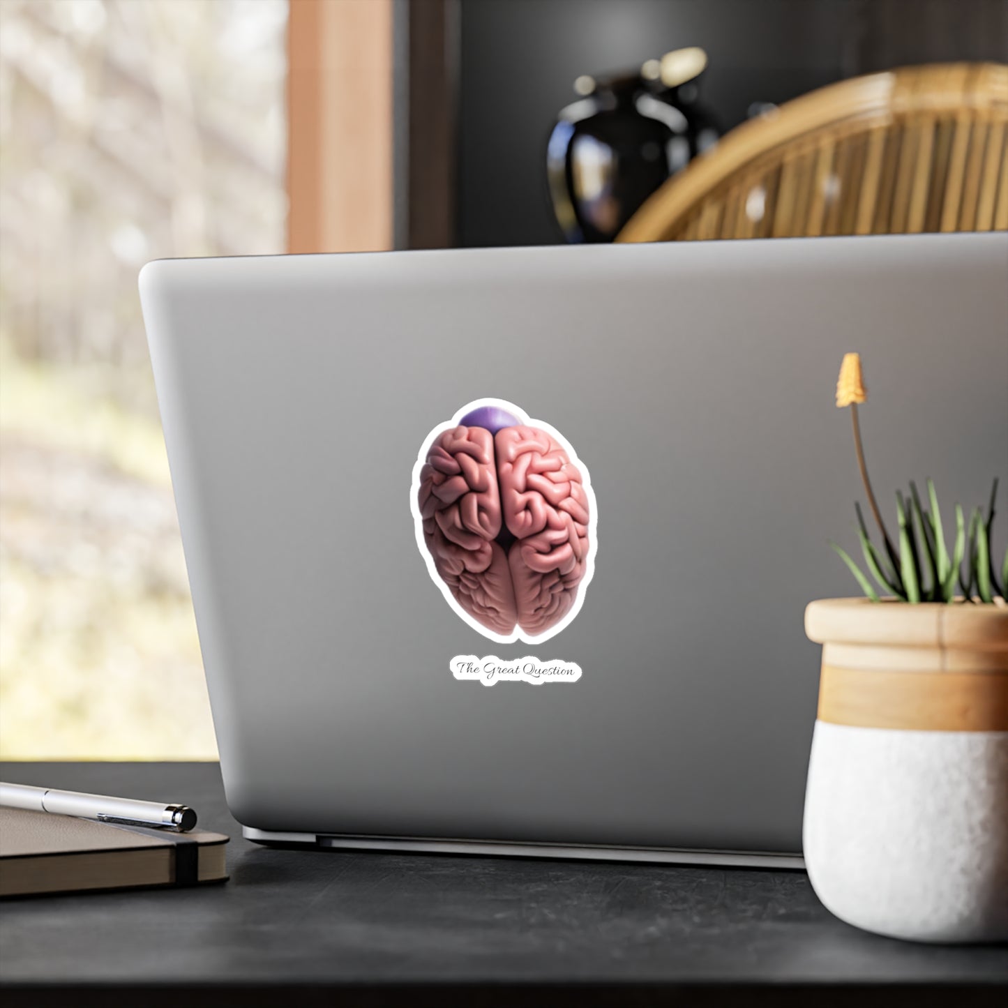 'Pink and healthy' Kiss-Cut Vinyl Decals