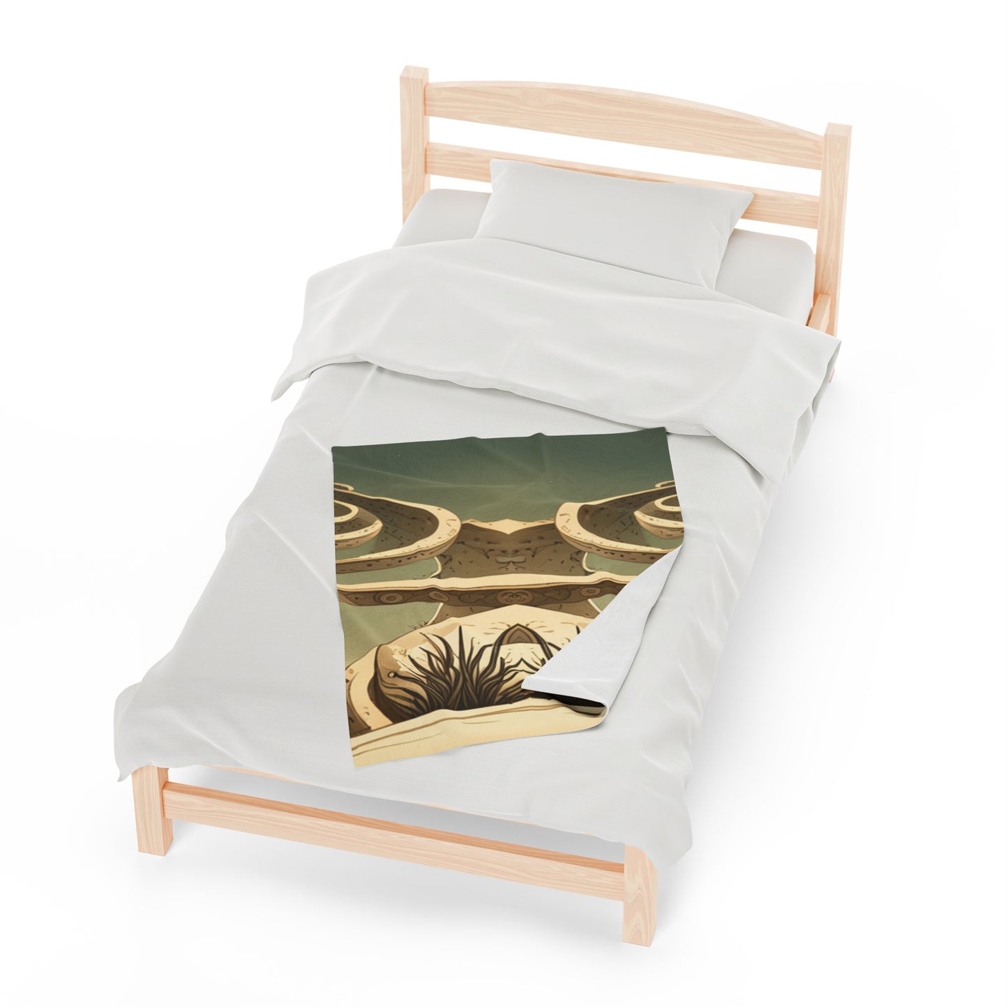 'Desert Dreams' Velveteen Plush Blanket