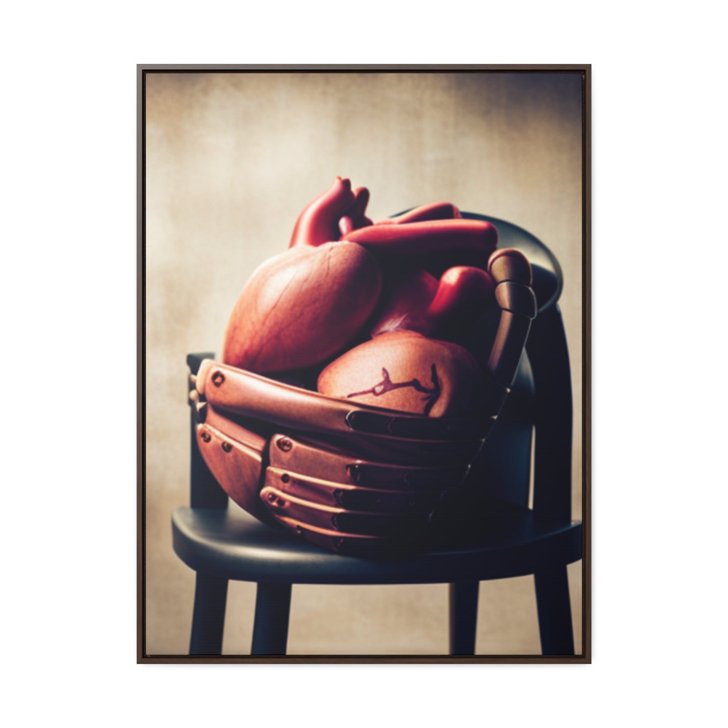 'Cor-Buccina' Gallery Canvas Wraps, Vertical Frame