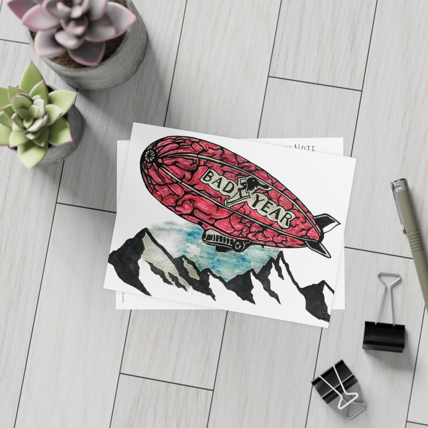 'A Quick Note' Postcard Bundles (envelopes included)