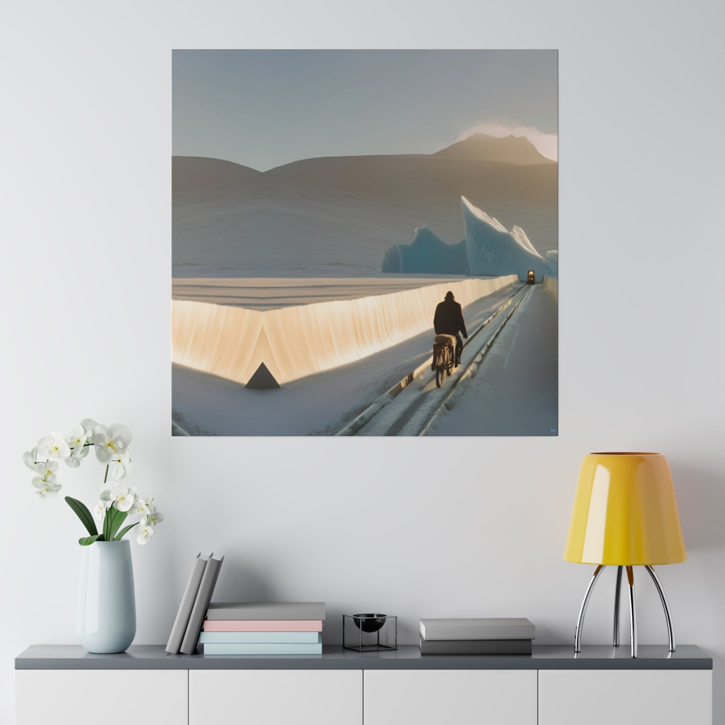 'Into..' Matte Canvas, Stretched, 0.75"