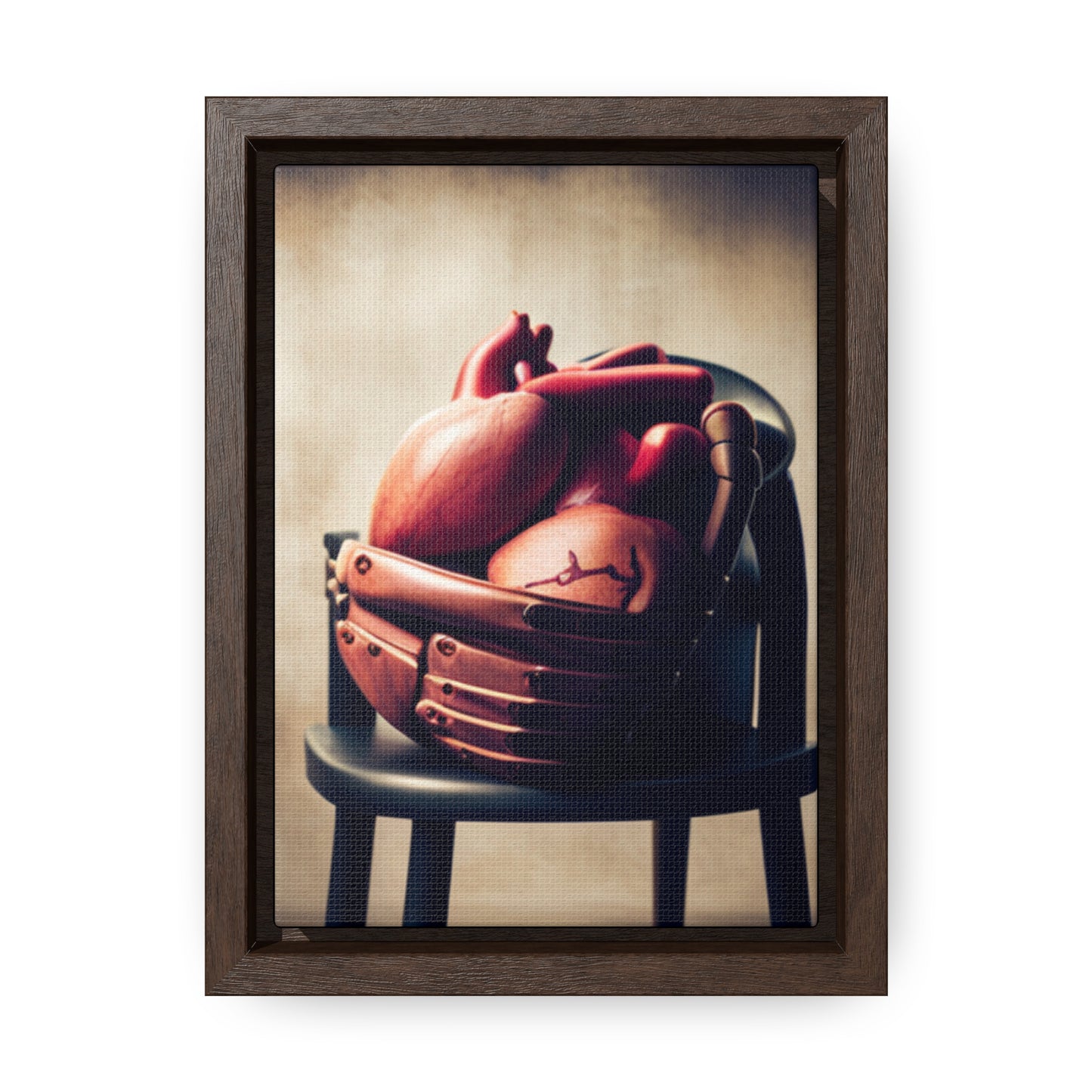 'Cor-Buccina' Gallery Canvas Wraps, Vertical Frame