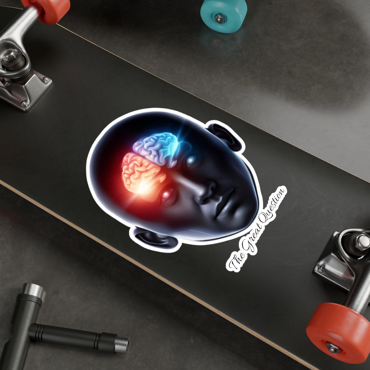 'Bright mind' Kiss-Cut Vinyl Decals