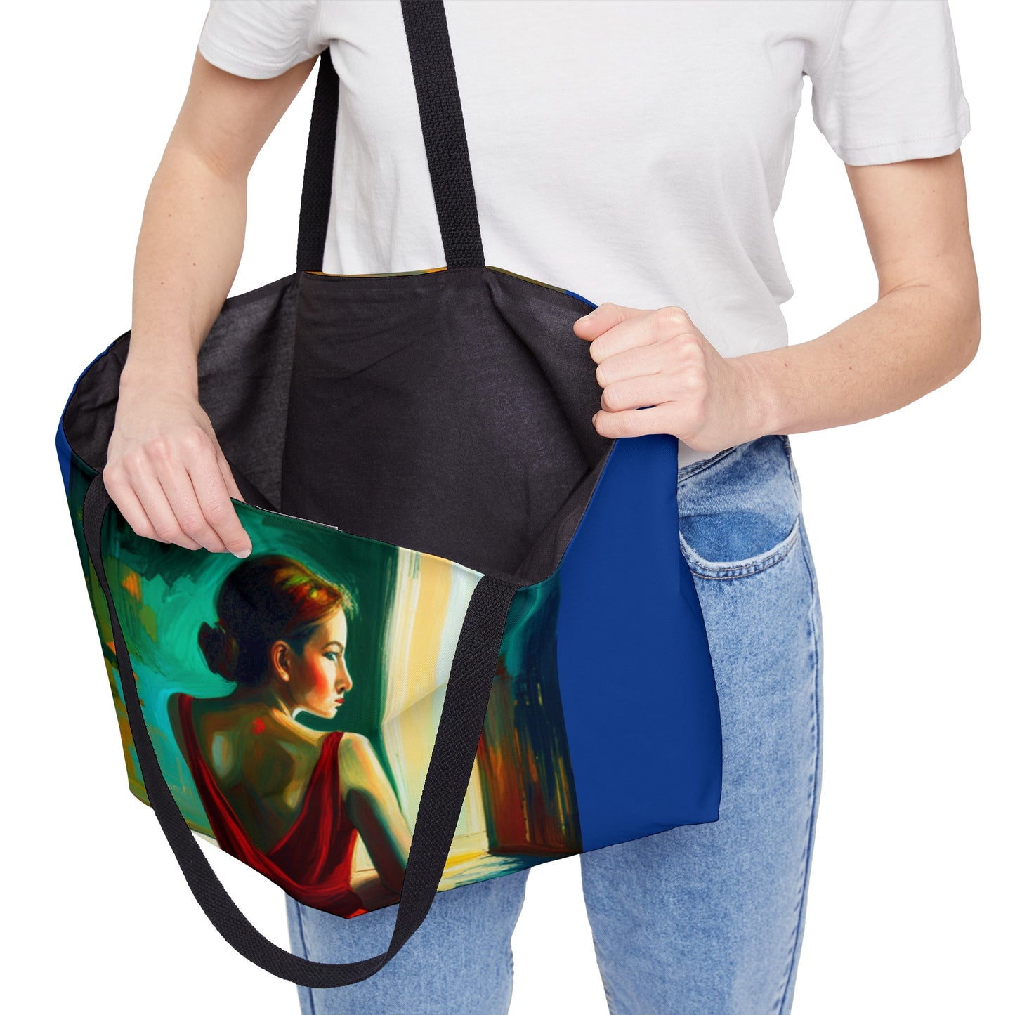'Abstract Woman Duo' Weekender Tote Bag