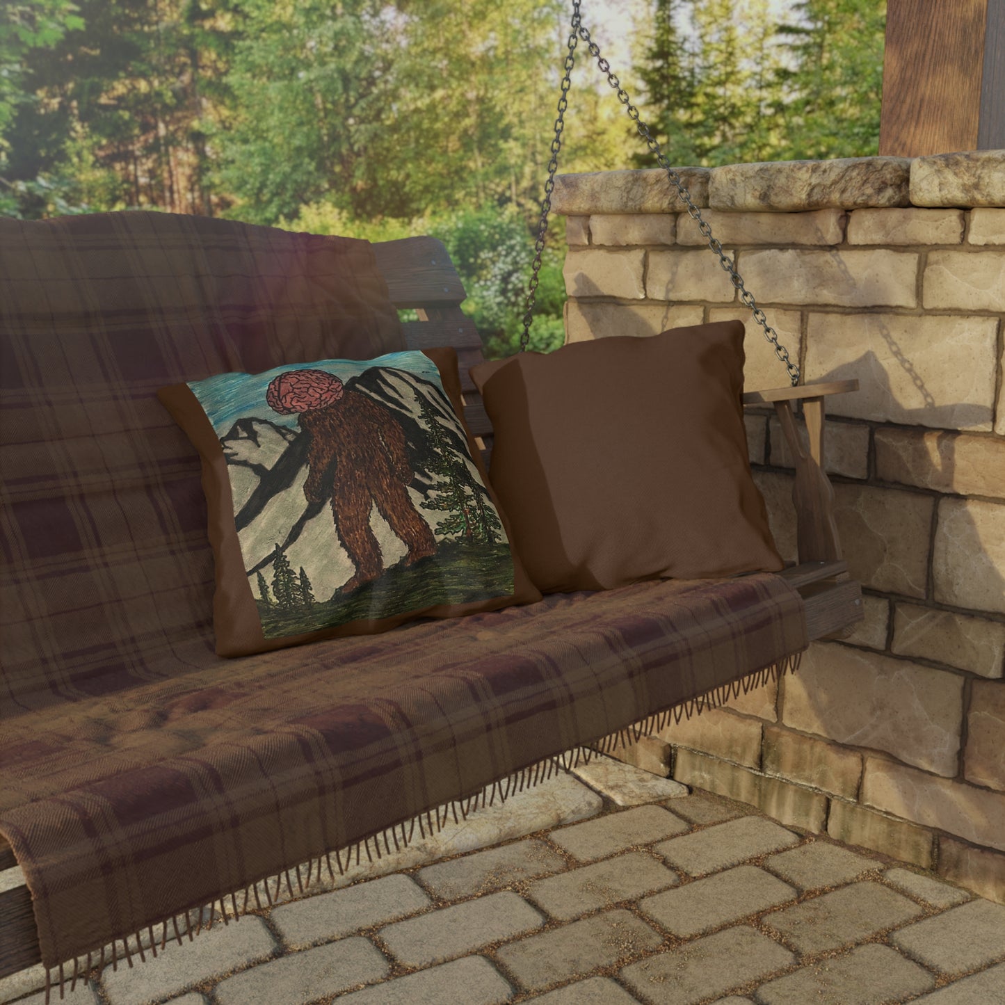 'Sasquatch' Outdoor Pillows
