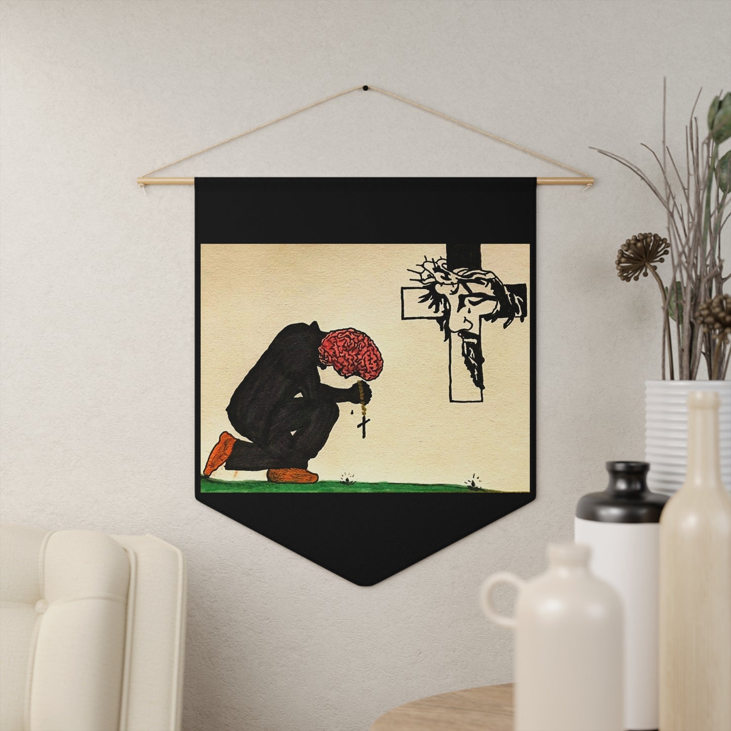 "Grateful Head" Pennant