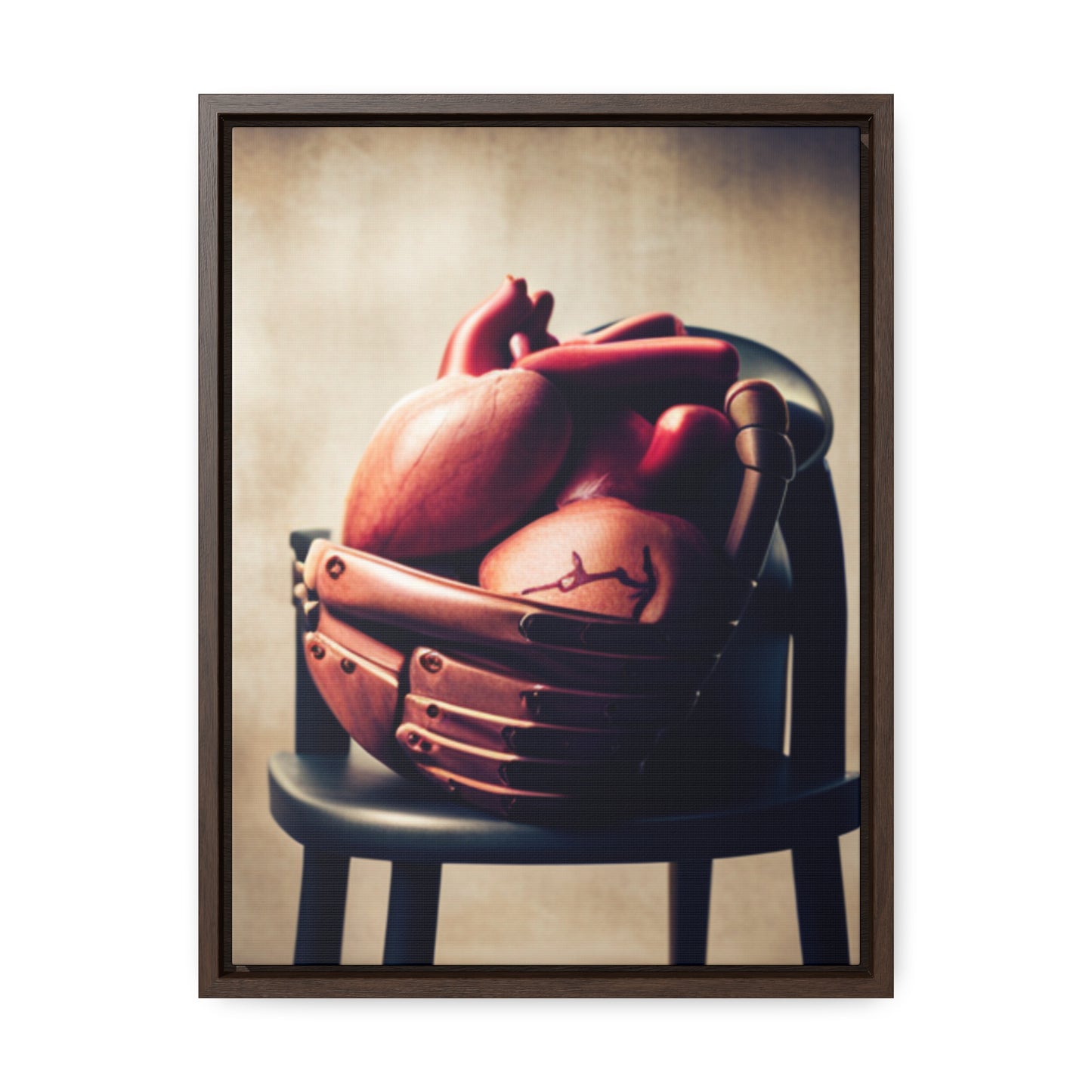 'Cor-Buccina' Gallery Canvas Wraps, Vertical Frame