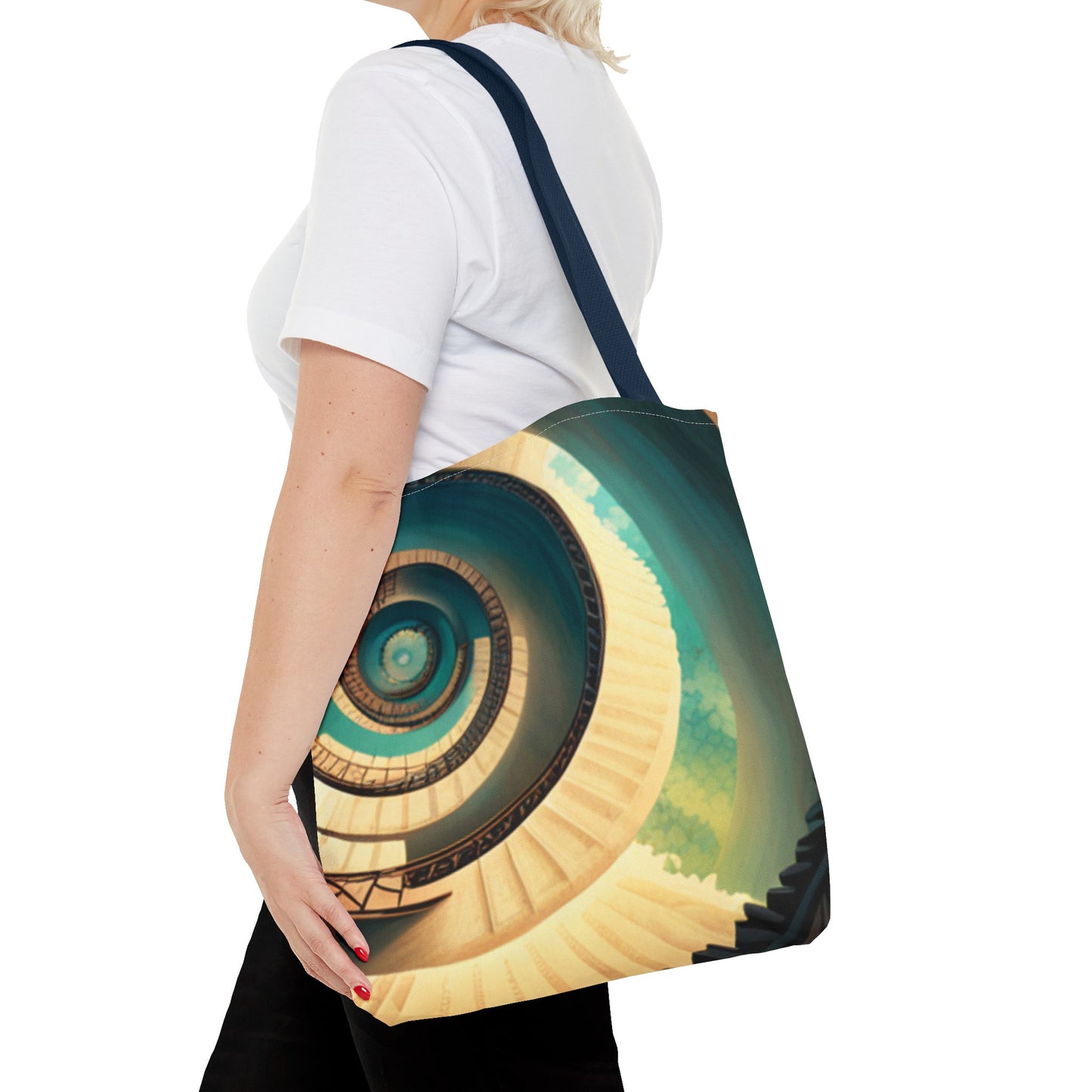"Into The Blue Hole' Tote Bag
