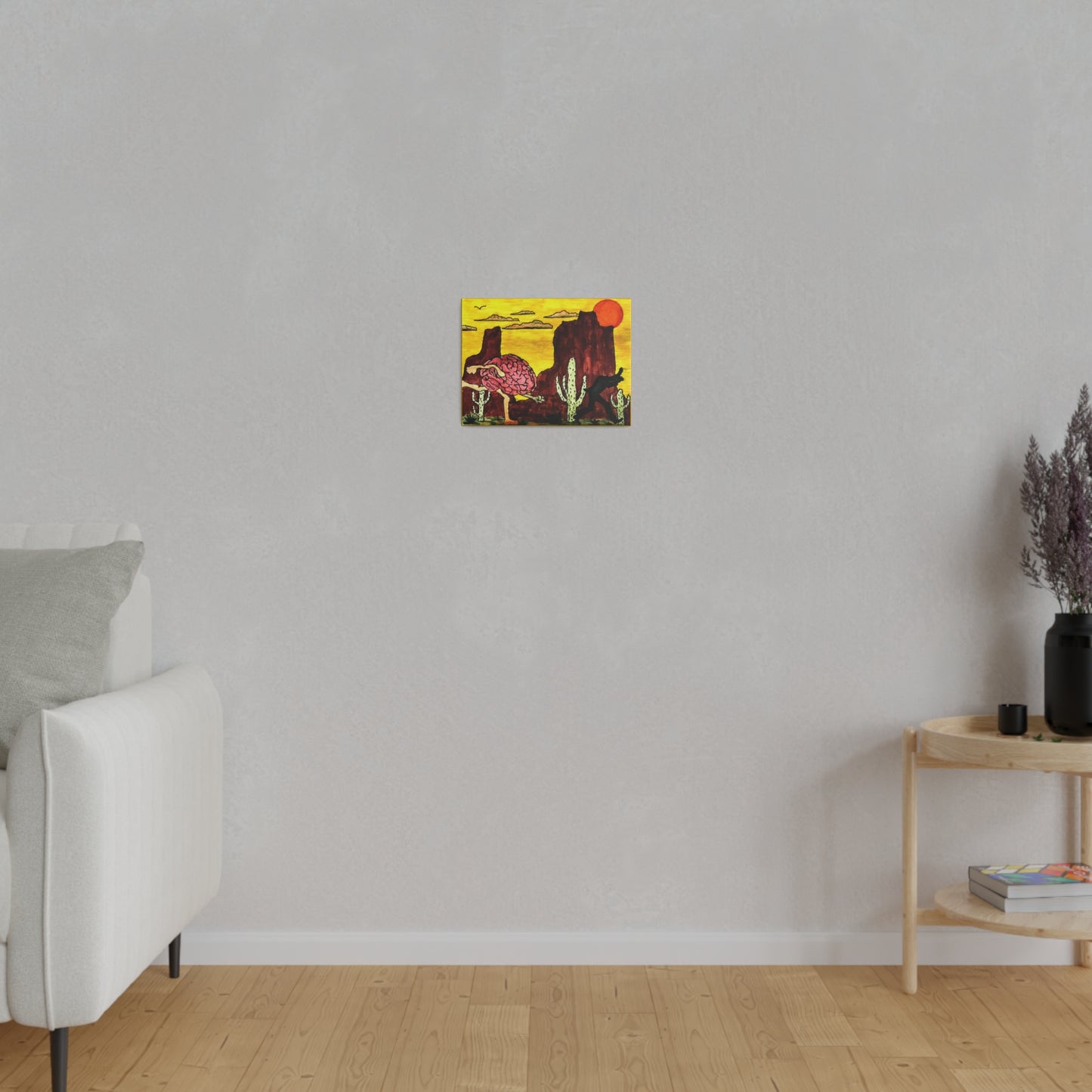 'You Can Run' Matte Canvas, Stretched, 0.75" Thick