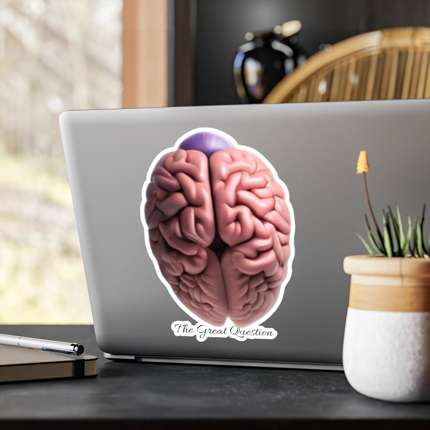 'Pink and healthy' Kiss-Cut Vinyl Decals