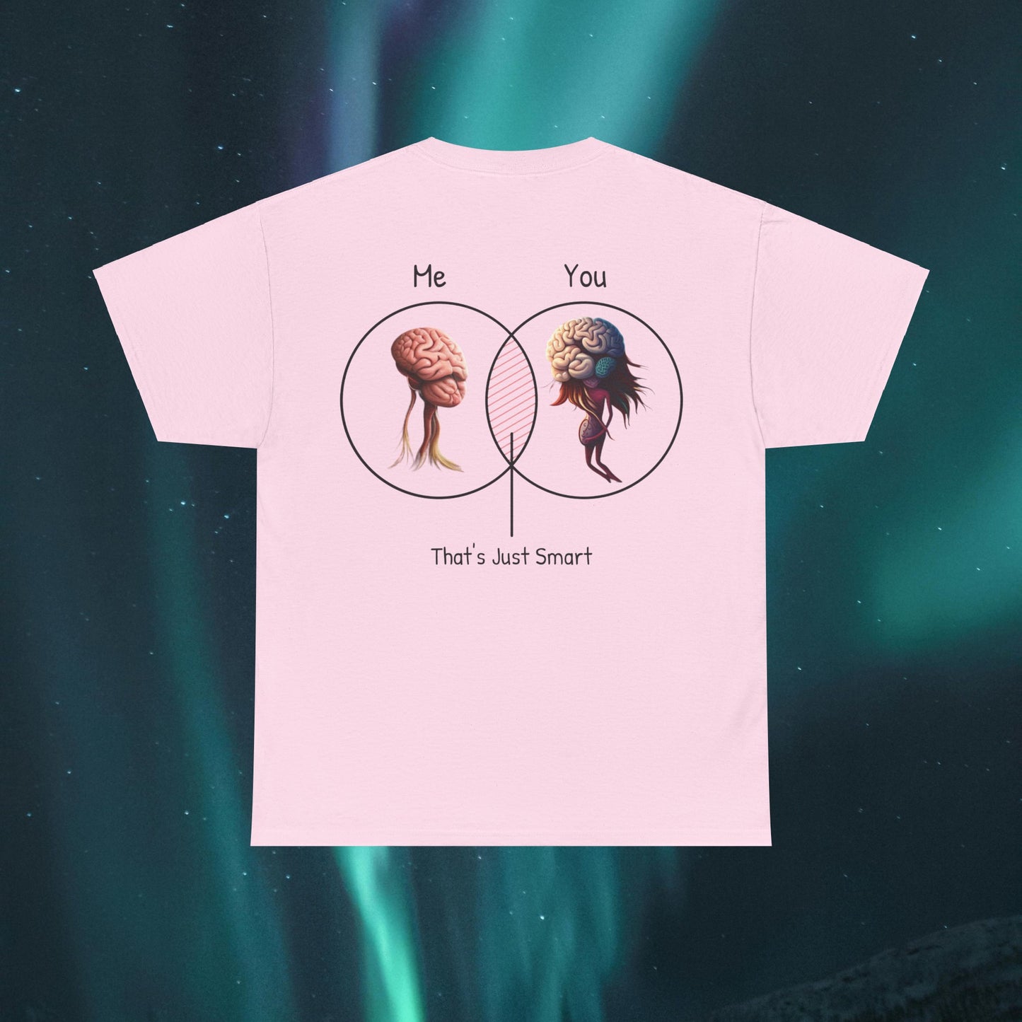 'Us, Thats Smart' -His- Unisex Heavy Cotton Tee