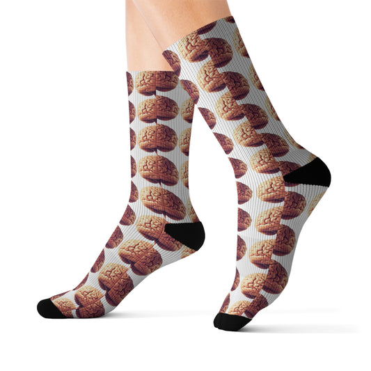 'Smarty lil' Head'  Sublimation Socks