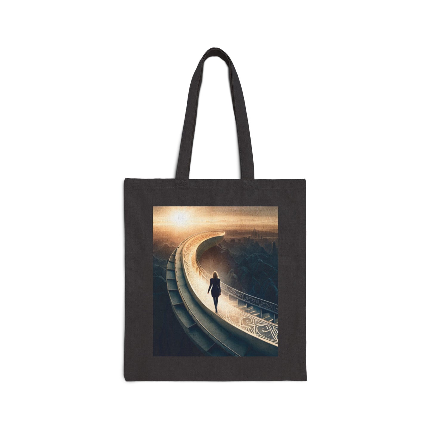 'Going...' Cotton Canvas Tote Bag
