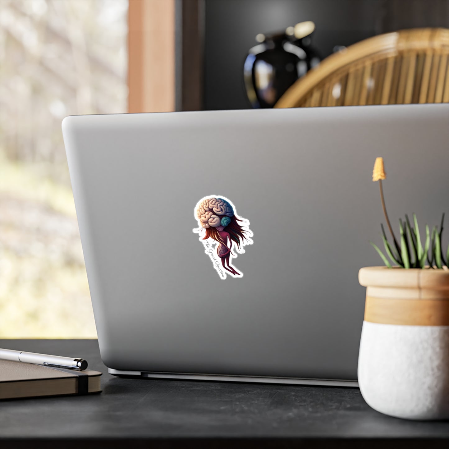 'Dahlia' Kiss-Cut Vinyl Decals