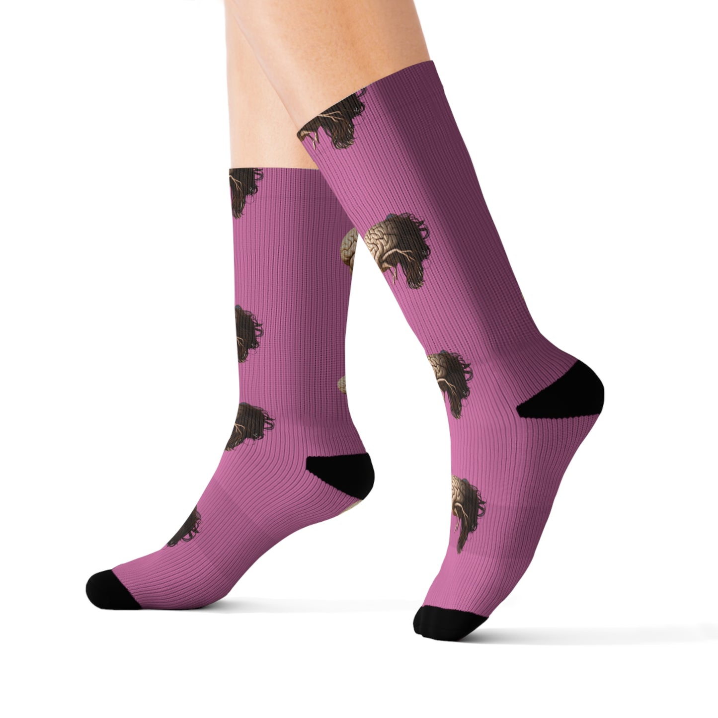 'Pretty lil' Head'  Sublimation Socks