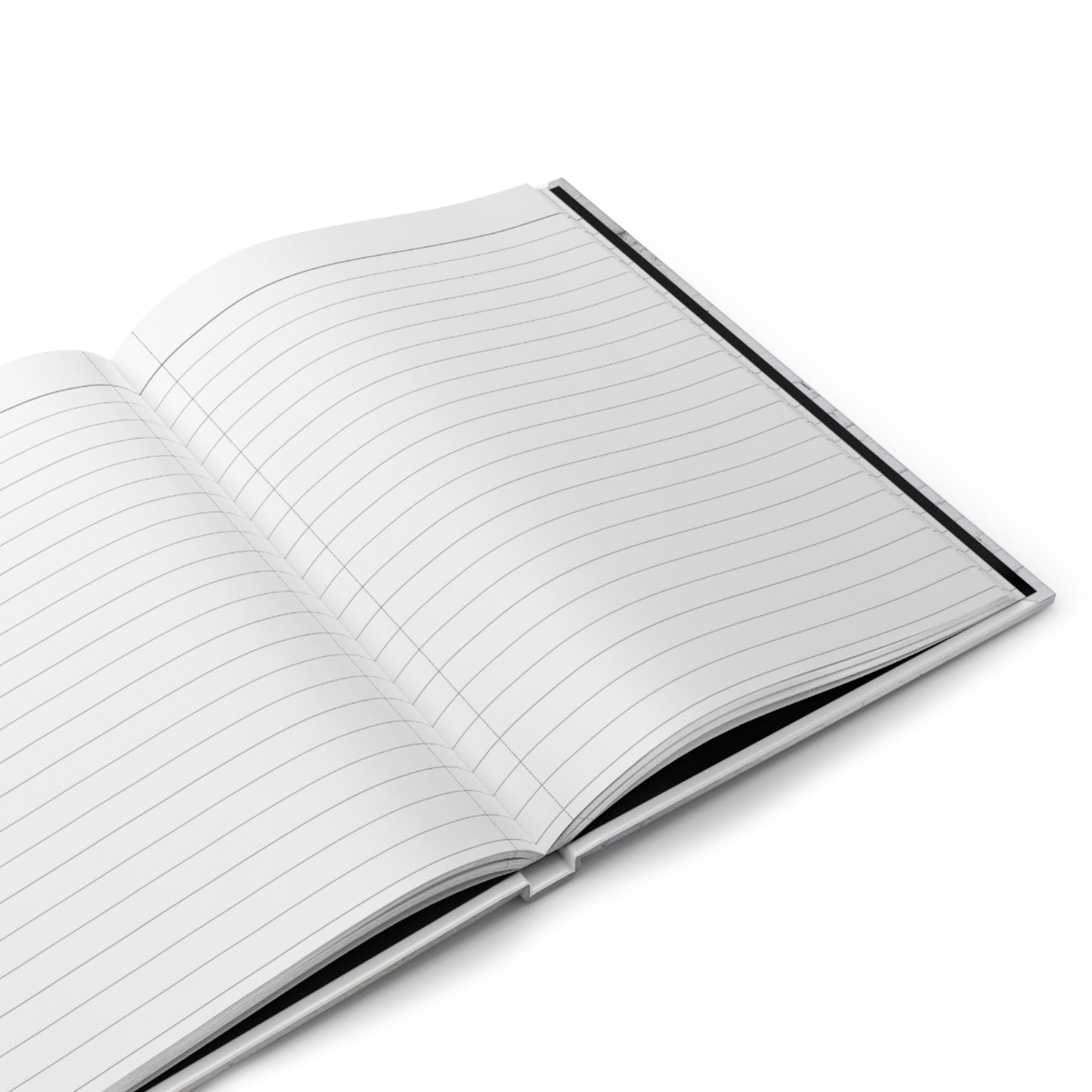 'on the wall' Hardcover Lined Journal